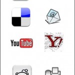Freebies &ndash; Social Media Icons in Poster Edges Style for Bloggers/Webmasters