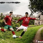 Ronaldo v/s Ronaldo Wallpaper – Fifa World Cup 2010 Giveaway