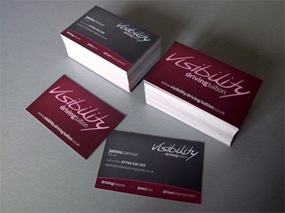 cool real estate business cards. Business Card Design Project