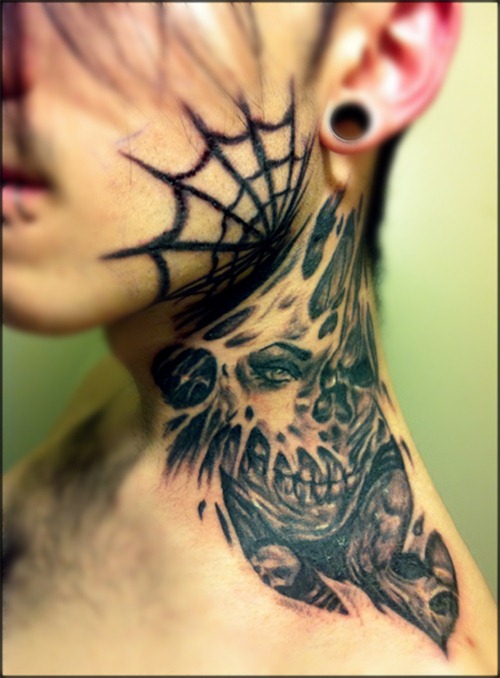 Neck Tattoo 30 Coolest Examples Of Body Art