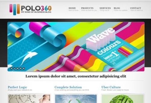 download free psd website templates