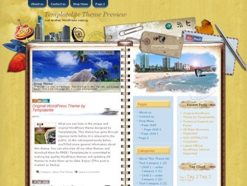 wordpress theme