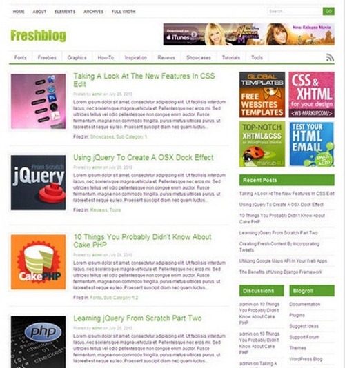 wordpress theme