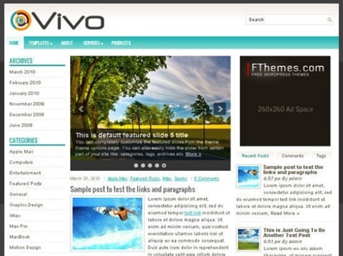 wordpress theme