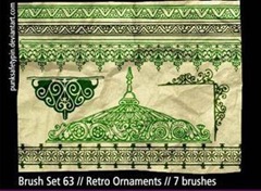 Brush_Set_63___Retro_Ornaments_by_punksafetypin