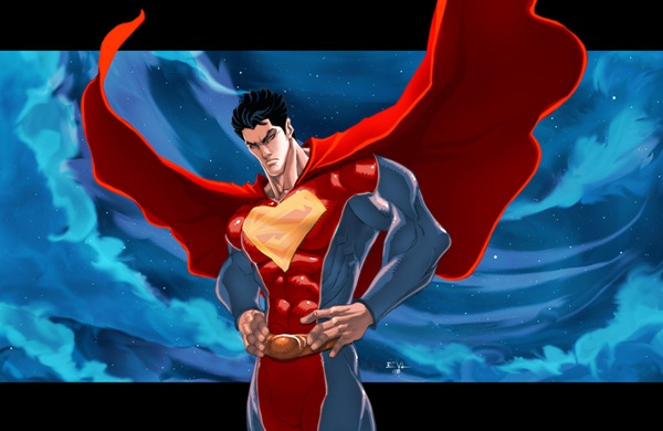 Superman_Man_of_Steel_by_ErikVonLehmann