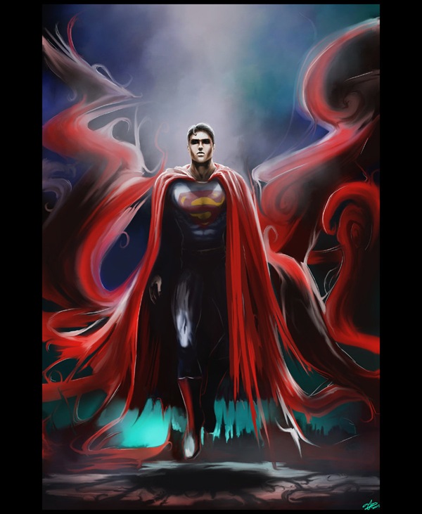 Superman___Comic_Icon_IV_by_wildlifehoodoo