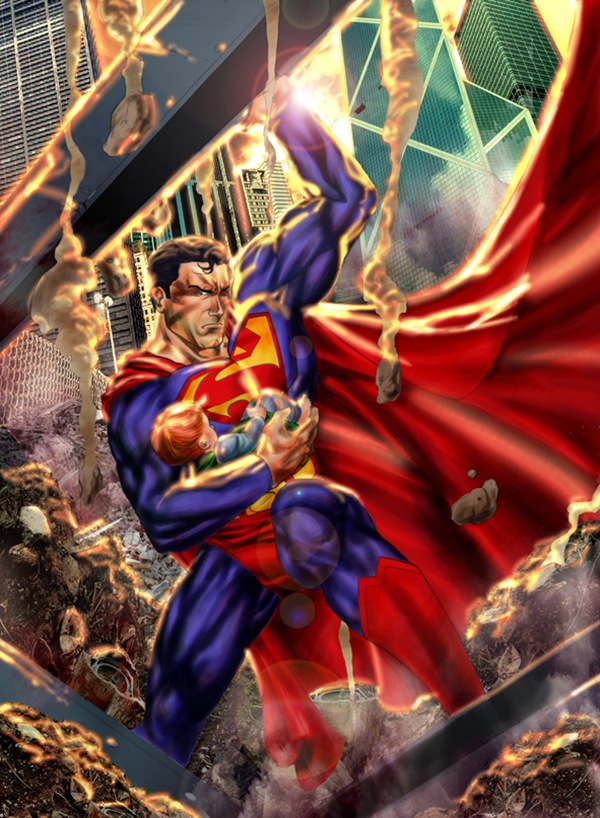 Superman_by_Fikkoro