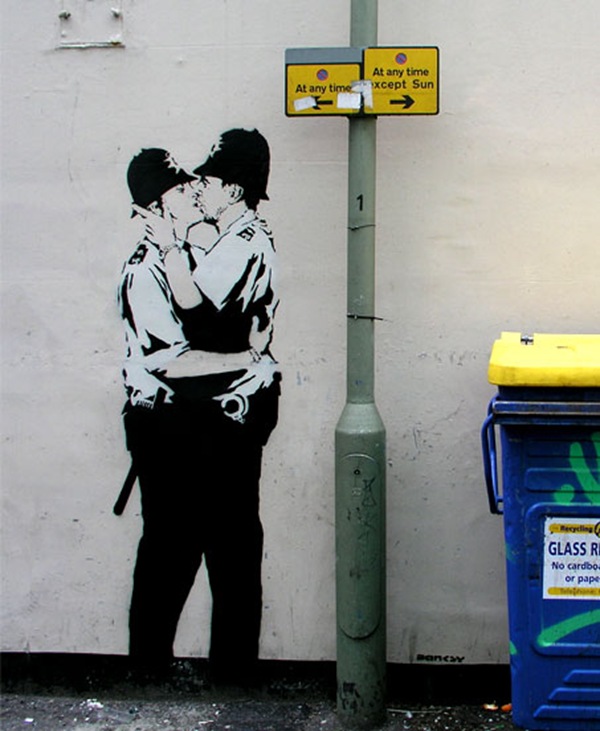 Banksy__s_Street_Art____by_DiscoBalls