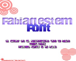 Fabianestem_font_by_playmysong