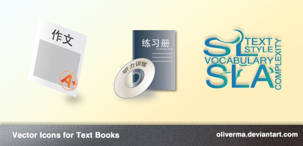 Vector_Icons_for_Text_Books_by_OliverMa