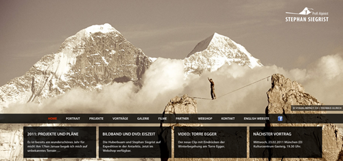 Beautiful Examples Of Big Backgrounds In Web Design