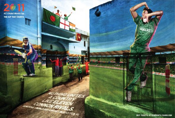 ICC Cricket World Cup 2011 Print Ads