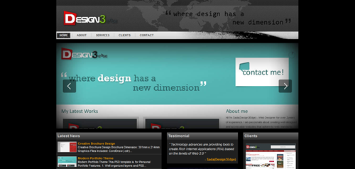 15 Best Free HTML And CSS Web Templates Of Early 2011