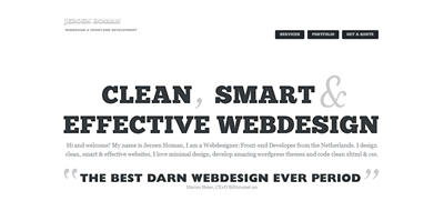 33 Minimal Black and White Web Designs 