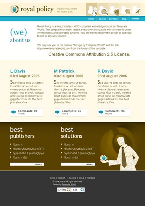 Best Free HTML/CSS Website Templates