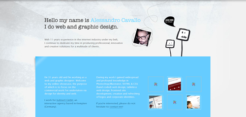 Inspirational Single Page Web Designs