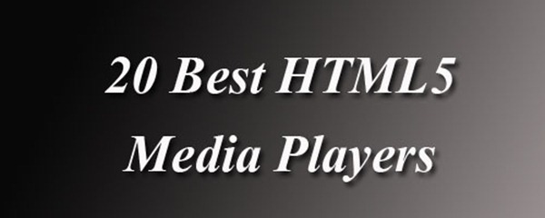 best html5 media players