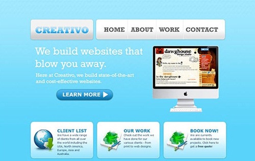 html css template