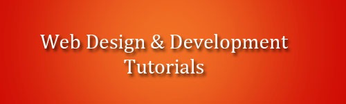 web design and development tutorials