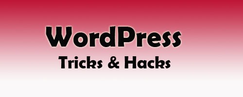 wordpress tricks and hacks