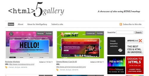 web design gallery