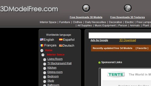 Free 3d Model Download Websites