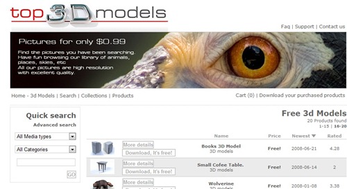 free 3d models download