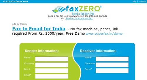 free online fax services