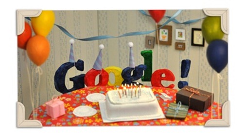 9.27.11 Google's 13th Birthday