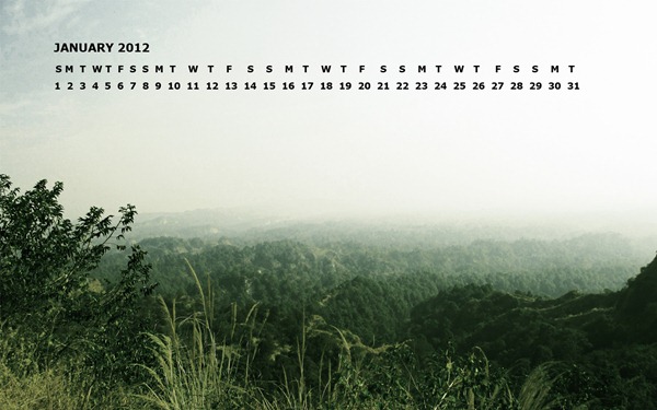 desktop wallpaper calendar january 2012
