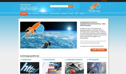 html5 agency websites