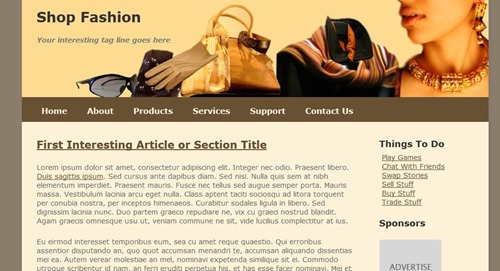 free html5 and css3 template