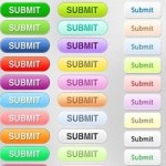 350+ Best Free PSD Website Buttons (19 Sets)