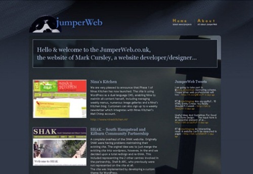 html5 portfolio website