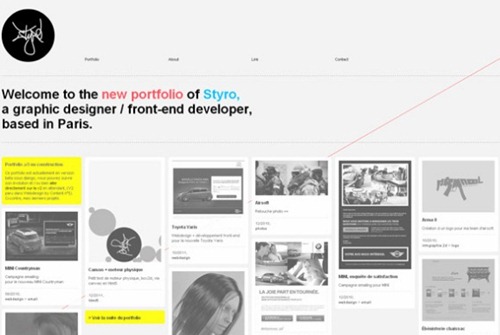 html5 portfolio website