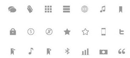minimal icons