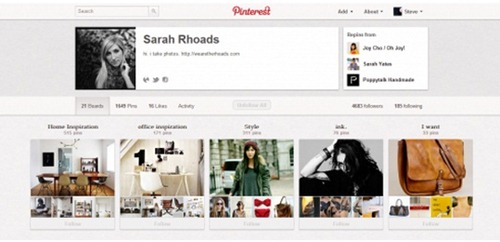 pinterest boards for creative professionals
