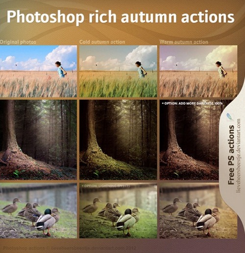 free photoshop actions