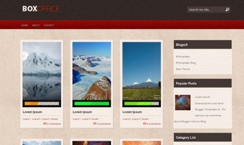 blogger gallery templates
