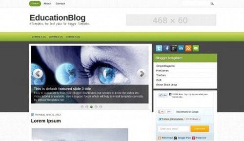 free blogger templates