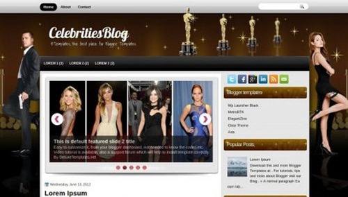 free blogger templates