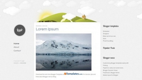 free blogger templates