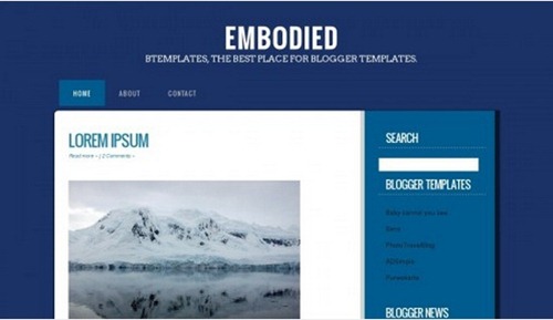 free blogger templates