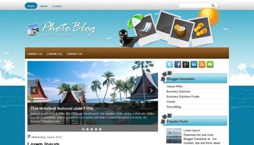 free blogger templates