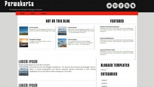 free blogger templates