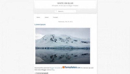 free blogger templates