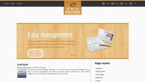 free blogger templates