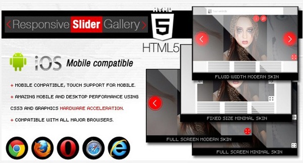 html5 sliders and slideshow galleries