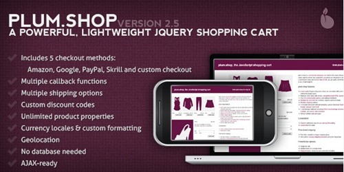 jquery shopping cart plugins